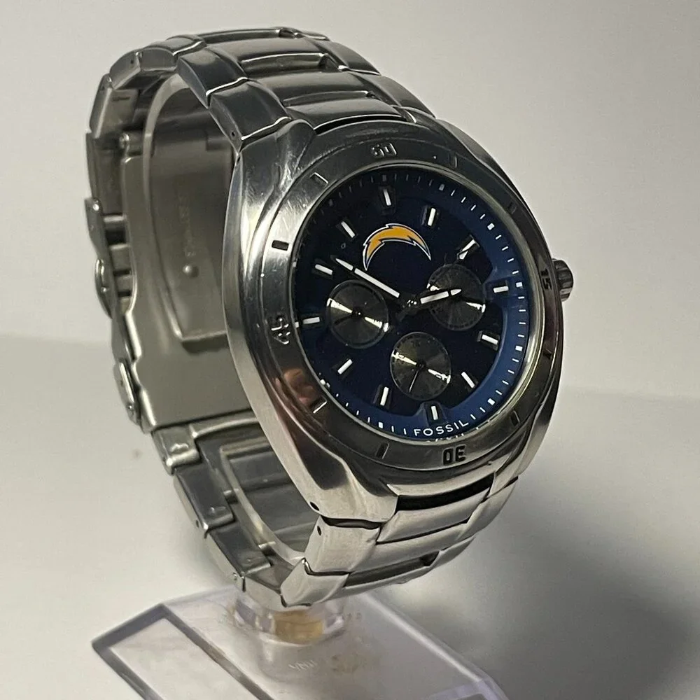 Los Angeles Chargers NFL Stainless-Steel Watch by Fossil NEW (RARE)
